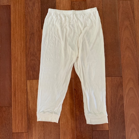 Ladies WinterSilks Winter Silks Base Layer Capri Pants Thermal Small White - Picture 2 of 3